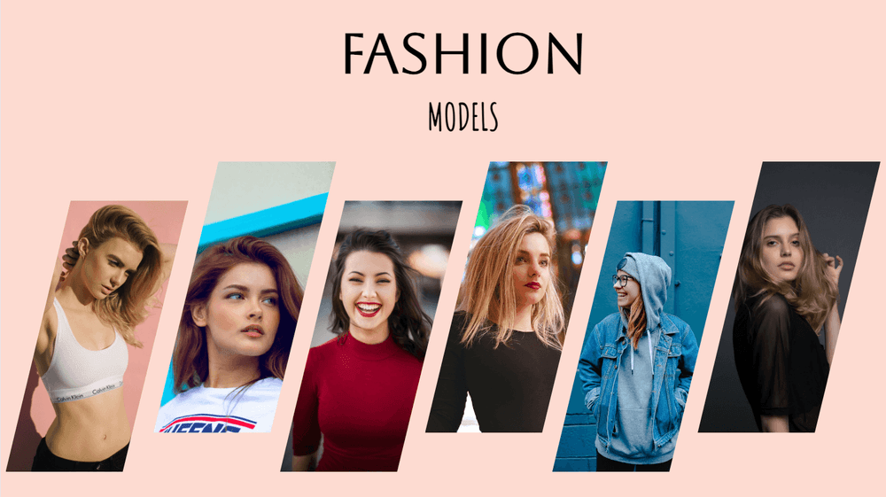 fashion model modern girl